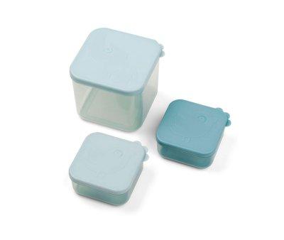 Set 3 Scatole M Porta Alimenti Elphee Blue