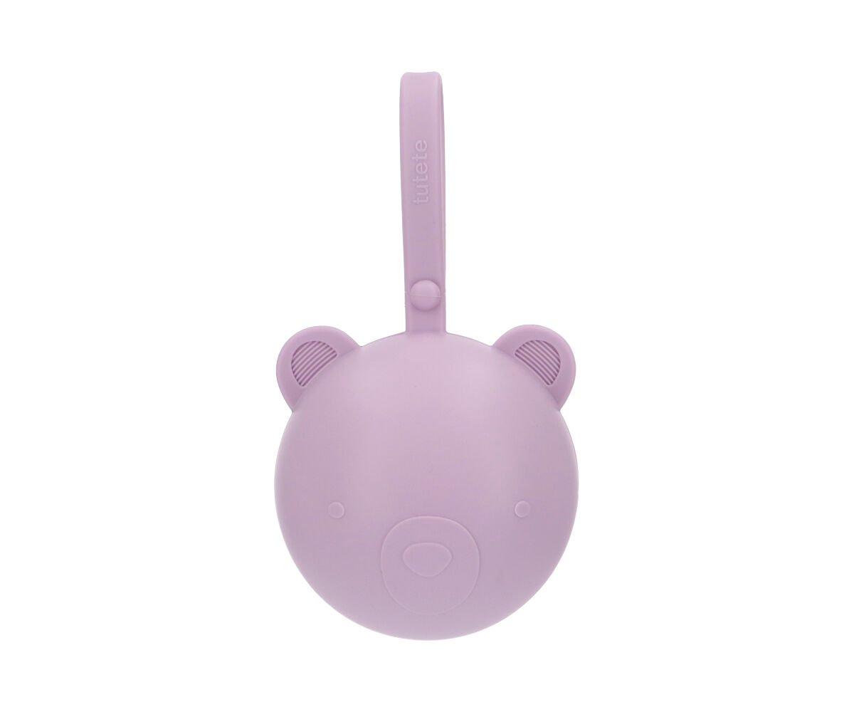 Étui à Tétine En Silicone Bear Lilac