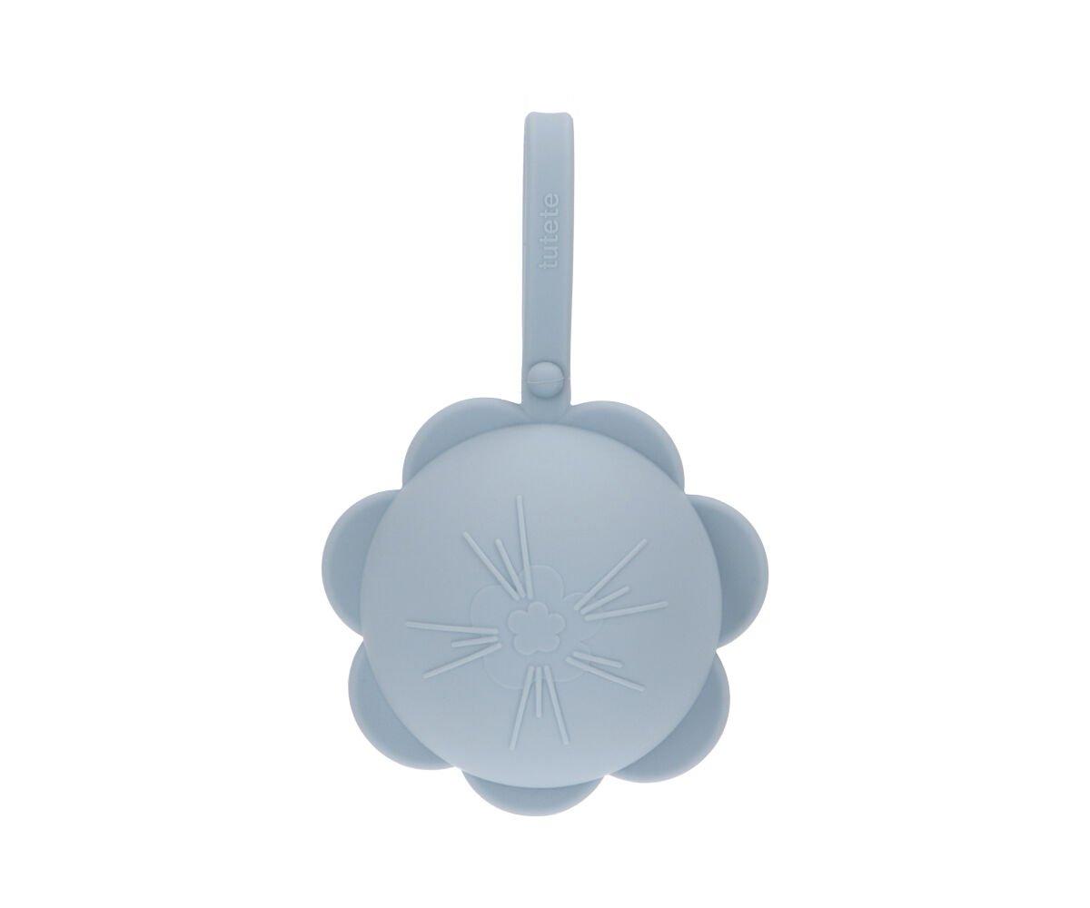 Guarda chupeta Silicone  Flor Sky