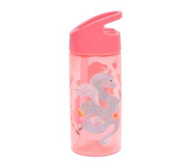 Bouteille en plastique avec paille Fairytale  personnalisable