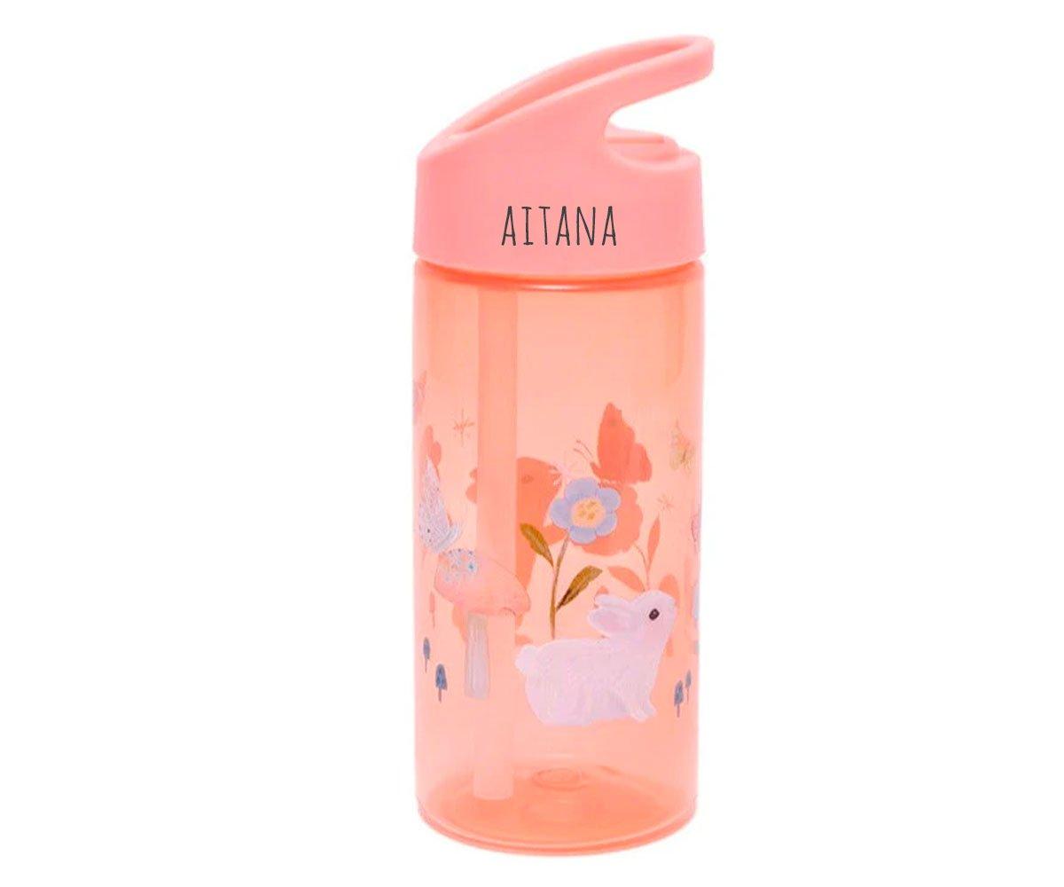 Bottiglia Plastica Bunny Melba Pink Personalizzabile
