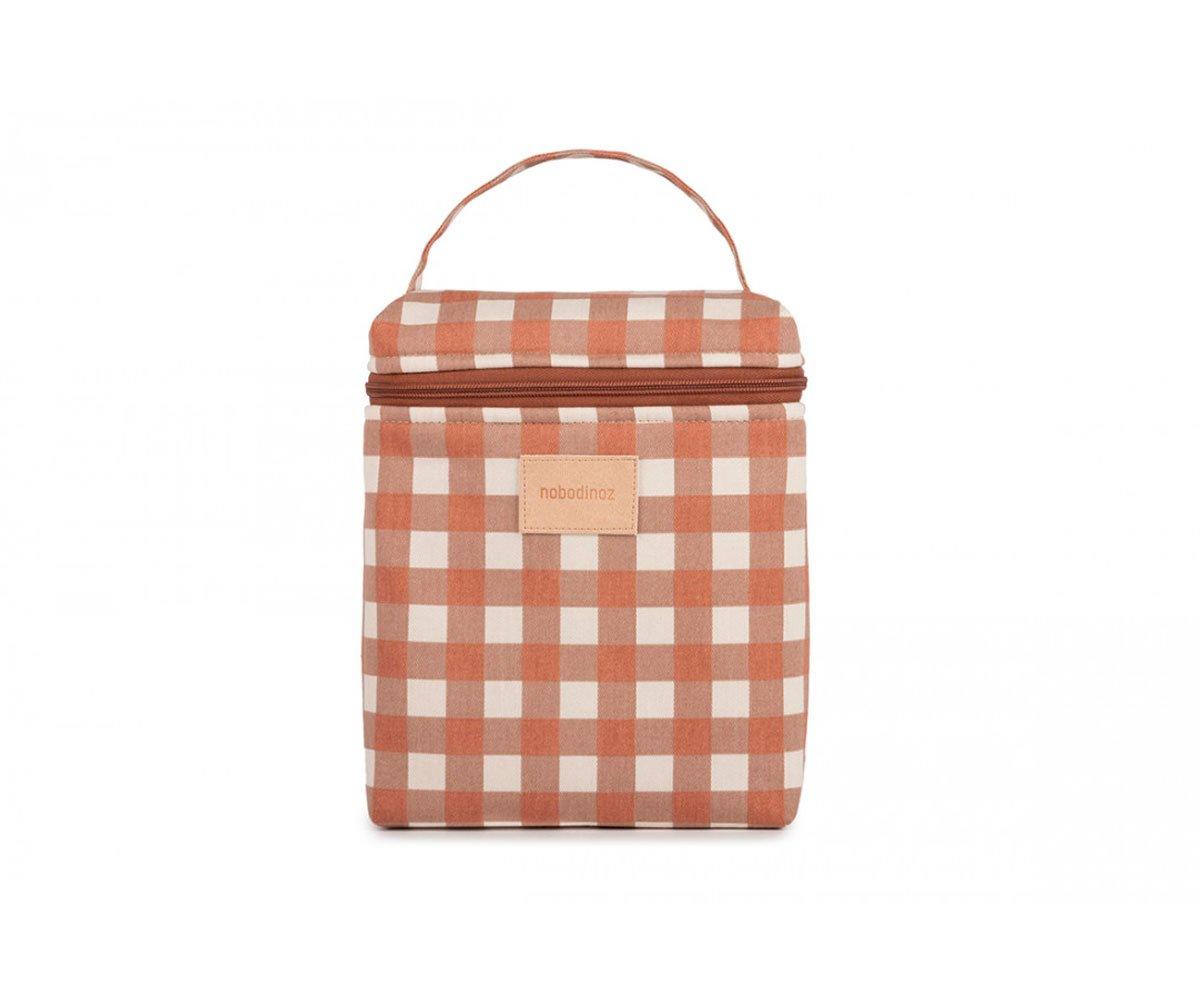 Bolsa De Merienda Térmica Hyde Park Terracotta Checks