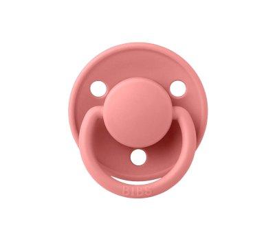 2 Chupetes BIBS De Lux Pale Butter/Dusty Pink Silicona