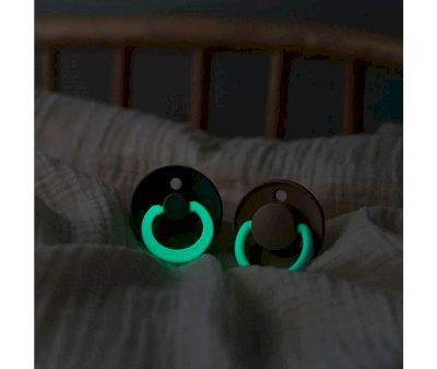 2 Chupetas Noturnas Anatmicas Bibs Colour Sage/Cloud
