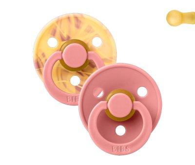 2 Chupetes BIBS Colour Round  Sunset Tie Dye