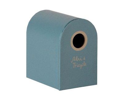 Triciclo Topini Maileg con Rimessa Petrol Blue