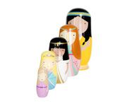 Matrioskas de Madera Dolls Princess