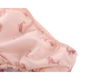 Narwhal Ruffle Swim Diaper