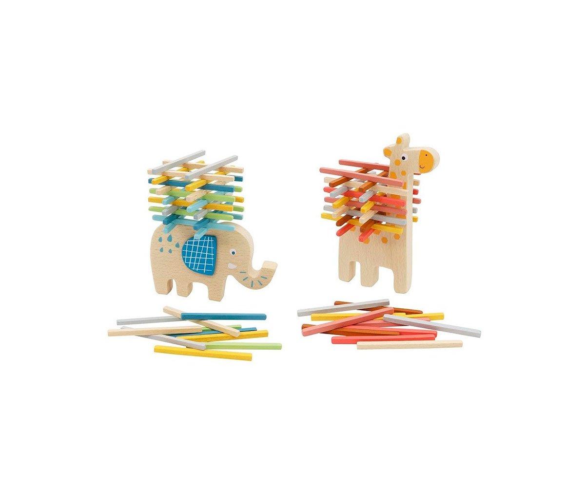 Set De Balance En Bois Girafe