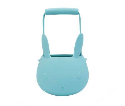 Balde de Pscoa Pistachio Silicone Bunny