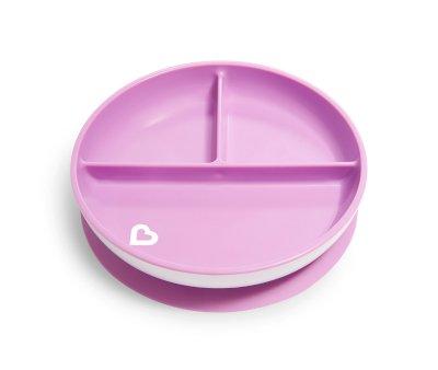 Piatto Divisorio con Ventosa Stay Put  Lilla