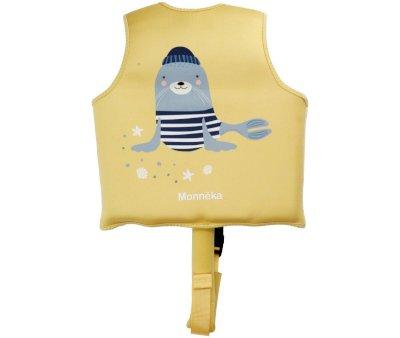 Chaleco Flotador Aprendizaje Seal Yellow