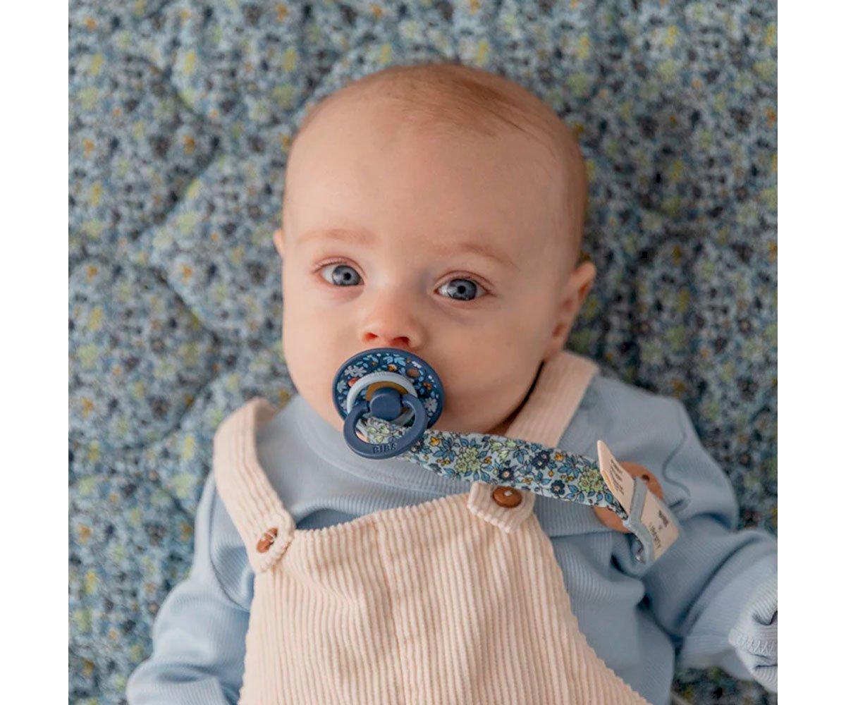 Porte-sucette BIBS Baby Blue - Tutete