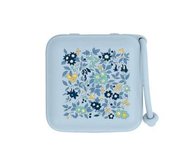 Portachupetes BIBS Liberty Chamomile Lawn Baby Blue