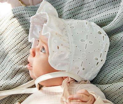 Gorro Bonnet Vintage Bordado Ingls