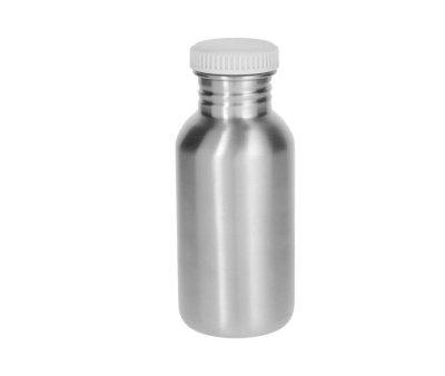 Botella Acero Bsica Blanco Personalizable 500ml