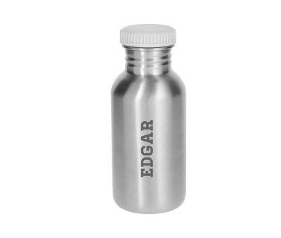 Botella Acero Bsica Blanco Personalizable 500ml