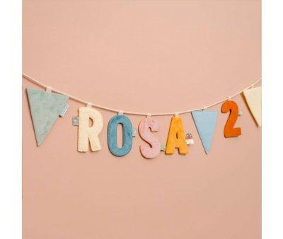 Letra V Colgante Decoracin
