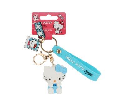 Portachiavi Ciondolo Hello Kitty Azzurro