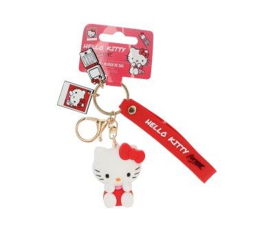 Llavero Colgante Hello Kitty Rojo