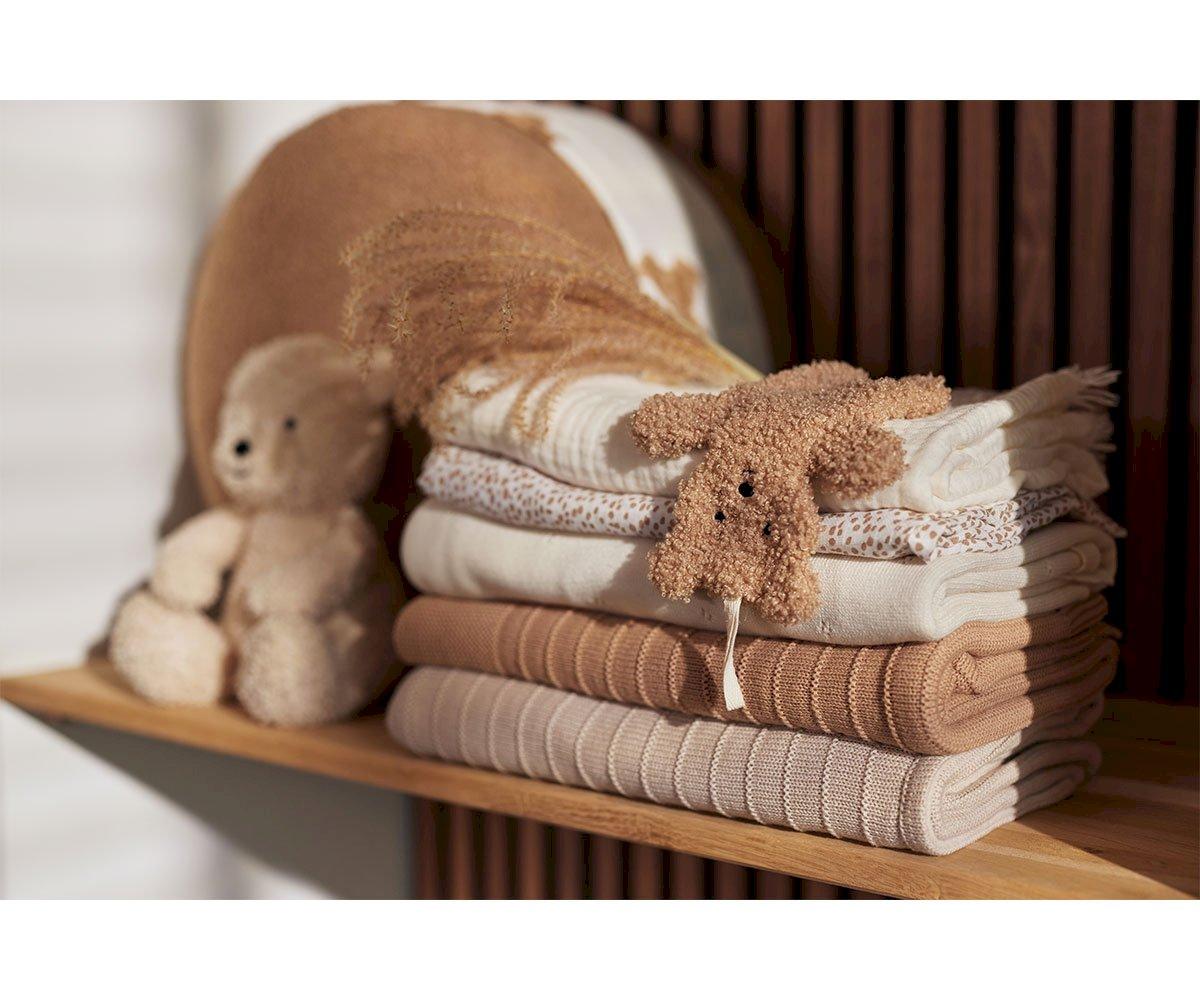 Doudou Porte-sucettes Teddy Bear Biscuit - Tutete