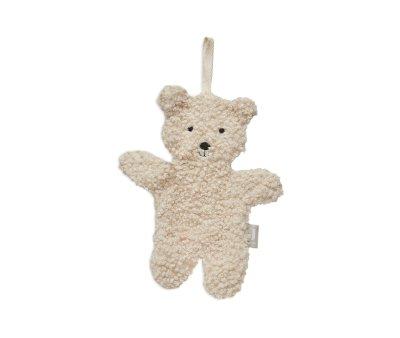 Doudou Porte-sucettes Teddy Bear Natural