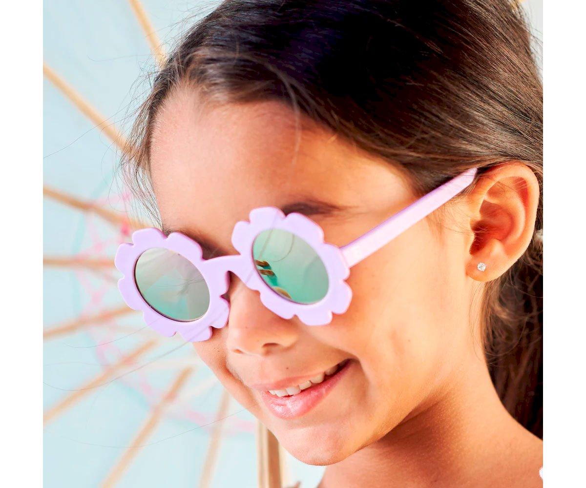 Lunettes De Soleil Flexibles (3-5 Ans) Polarized Flower Irresistible Iris