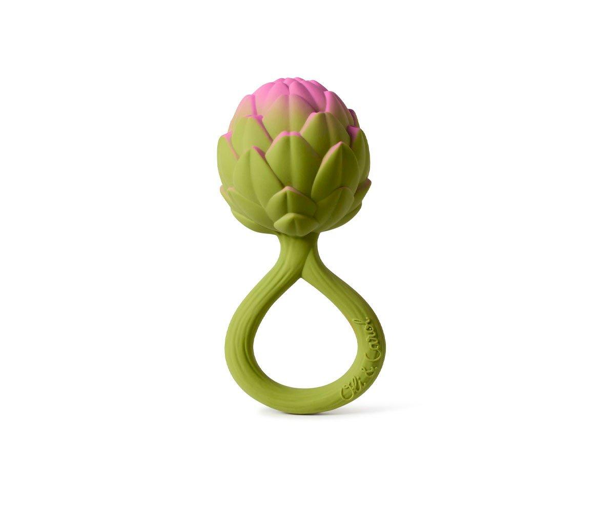 Sonajero Mordedor Artichoke Rattle Toy