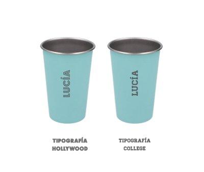 Vaso Acero Inoxidable Menta 470ml