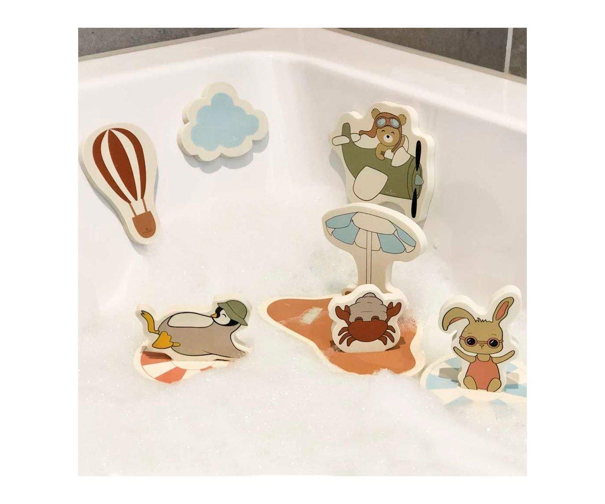 Set De Figuras Para Baño Foam Animales Mix