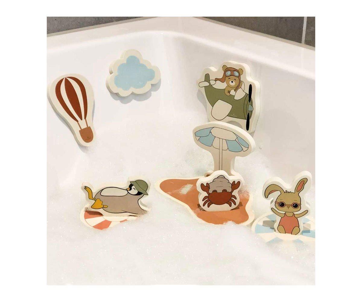 Ensemble De Figurines De Bain Foam Animals Mix