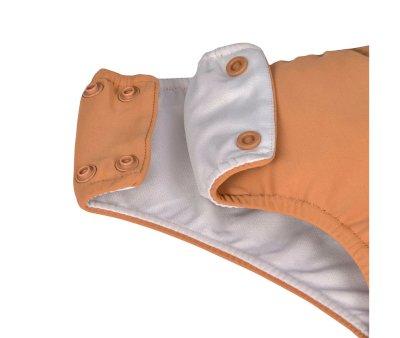 Braga Fralda com botes Caramel