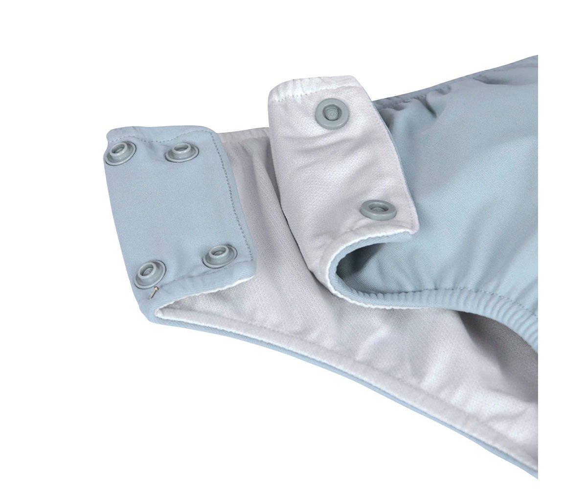 Couche Culotte de Bain à Boutons Light Blue - Tutete