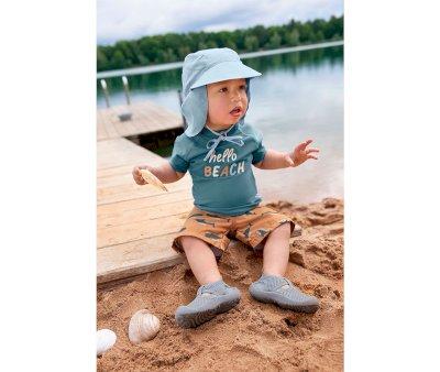 Camiseta Proteccin Solar Manga Corta Hello Beach Blue