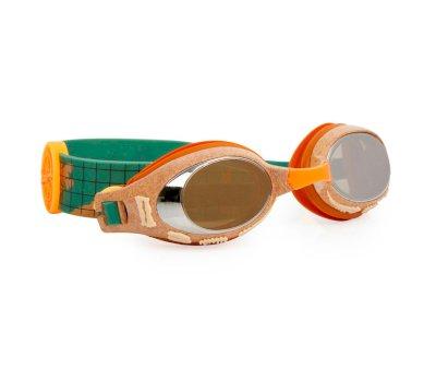 Swimming Goggles Funny Bones Petrified Green