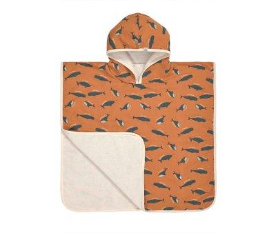 Poncho Mare Lassig Whale Caramel