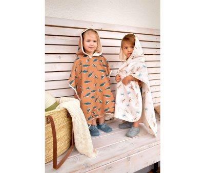 Poncho Mare Lassig Whale Caramel