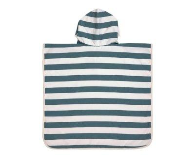 Poncho Lassig Stripes Milky Blue