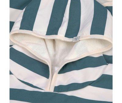 Poncho Lassig Stripes Milky Blue