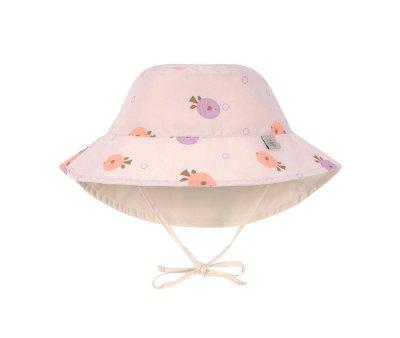 Reversible Bath Cap Fish Light Pink