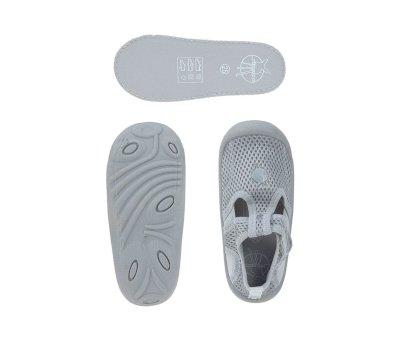 Scarpette Velcro Light Blue