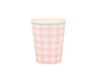 12 Vasitos Gingham