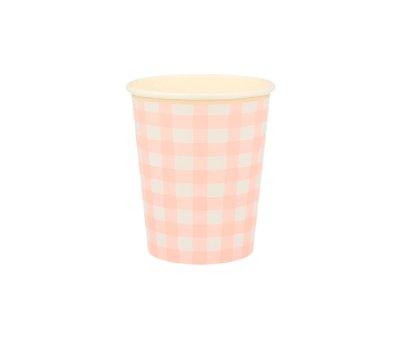 12 Vasitos Gingham