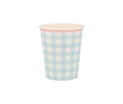12 Vasitos Gingham
