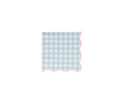 20 Tovaglioli Grandi Gingham