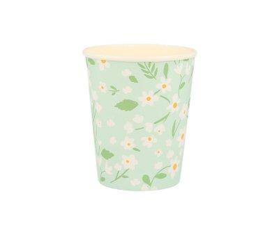 8 Bicchieri Carta Ditsy Floral
