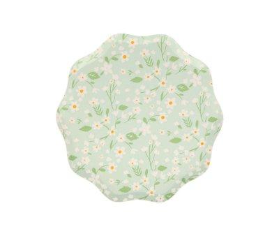 12 Piatti Carta Piccoli Ditsy Floral