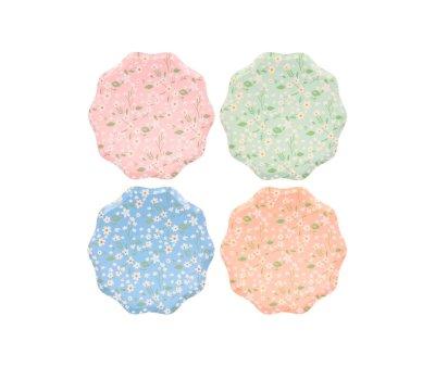 12 Piatti Carta Piccoli Ditsy Floral