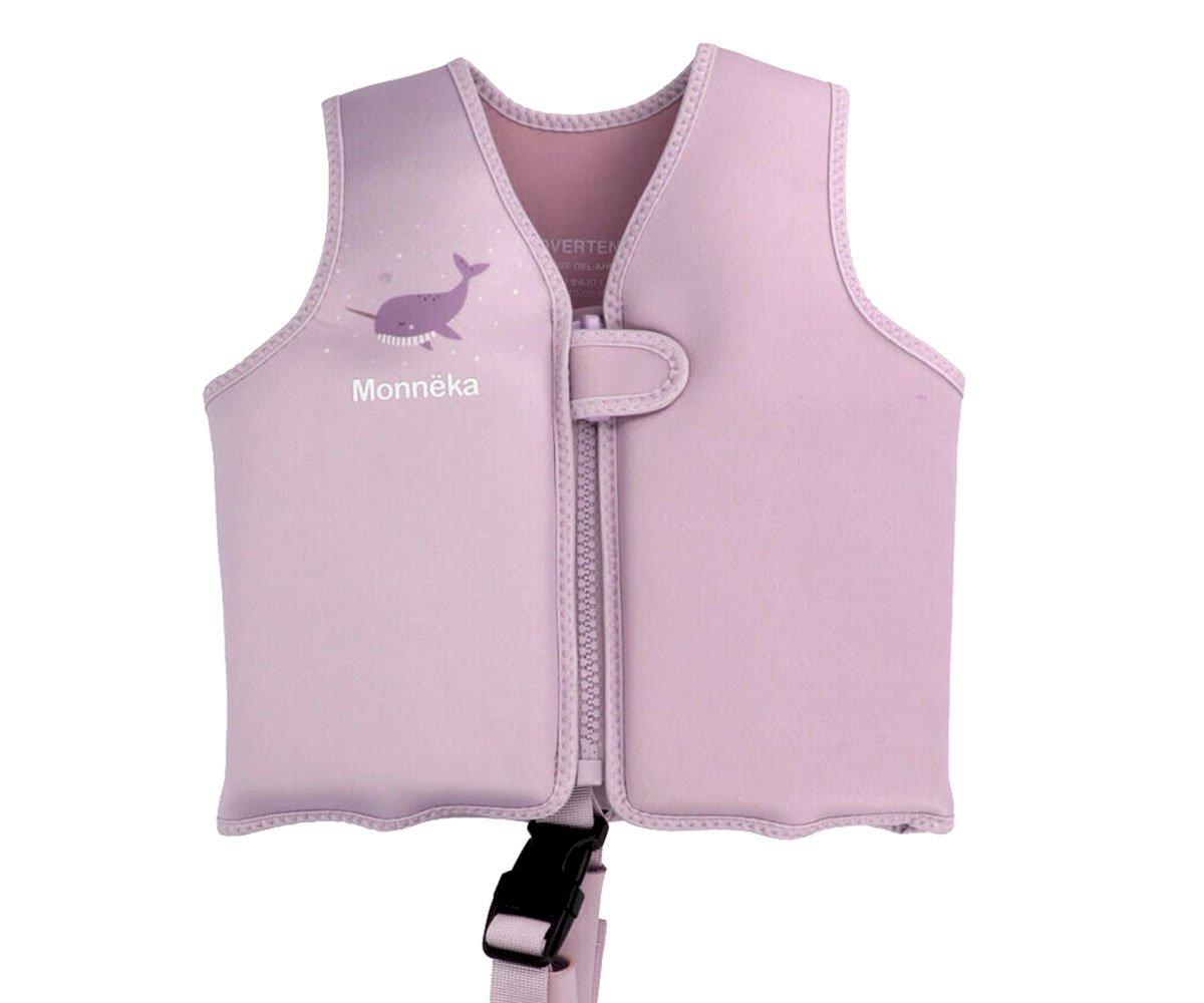 Gilet Flottant D'Apprentissage Narval Lilac