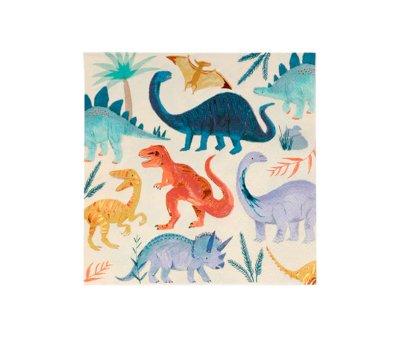 16 Tovaglioli Grandi Dinosaur Kingdom